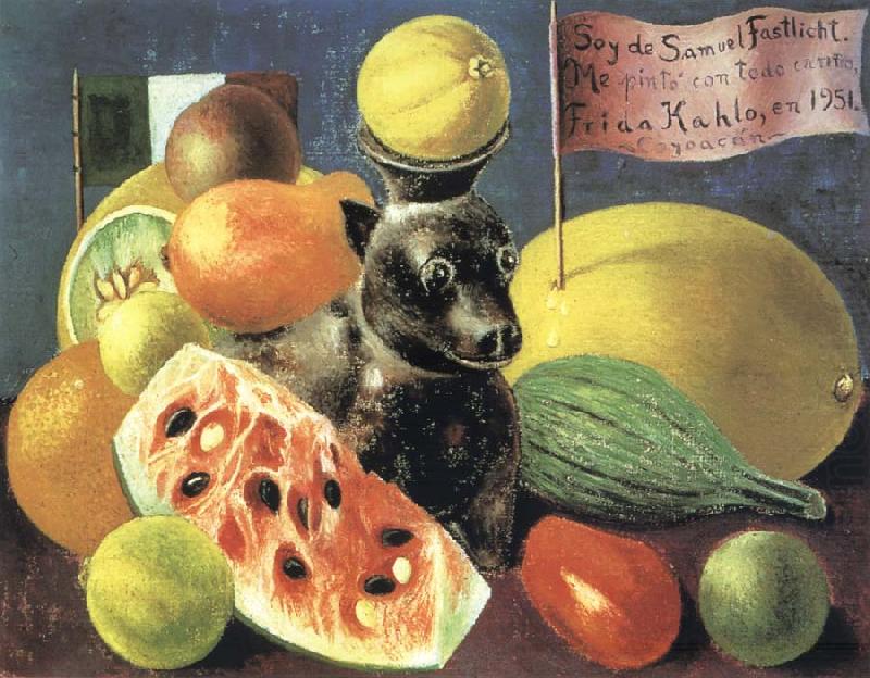 Frida Kahlo Still Life Dedicated to Samuel Fastilicht oil painting picture